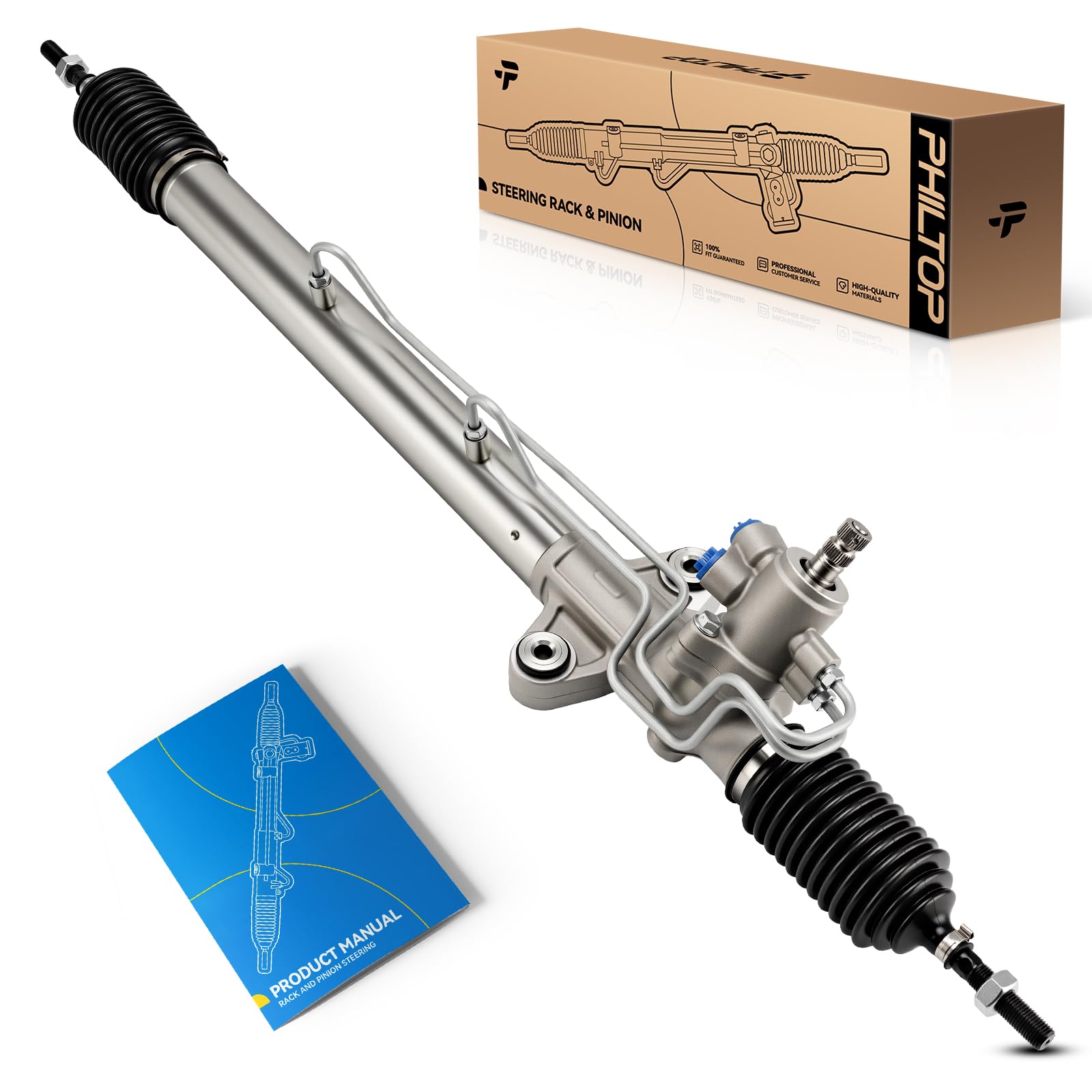 ℳ PHILTOP Power Steering Rack and Pinion Compatible with Honda